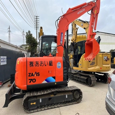 Excavateur à rampe HITACHI ZX70 avec machine de construction en excellent état