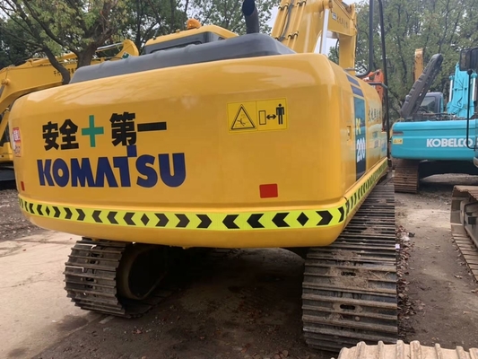 Excavatrice Komatsu PC200-7 avec moteur japonais d'origine et système hydraulique avancé