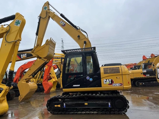 Excavateur à chenille d'occasion japonais d'origine CAT 312D2GC à basse durée de travail 0-200