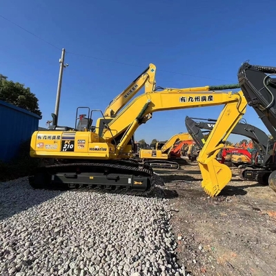 Excavateur à chenille japonais original Komatsu PC210-8 utilisé avec peinture originale