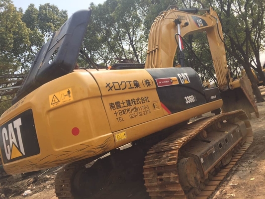 CAT 336D Excavateur d'occasion Japon Machine à ramper Peinture originale Excavateur de terre mobile