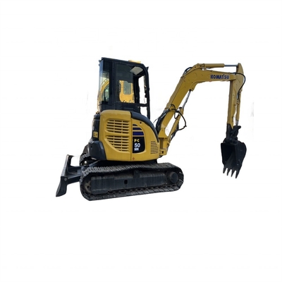 Avantages Haute efficacité de travail 0,3m3 Capacité de seau Excavateur Komatsu PC50 utilisé