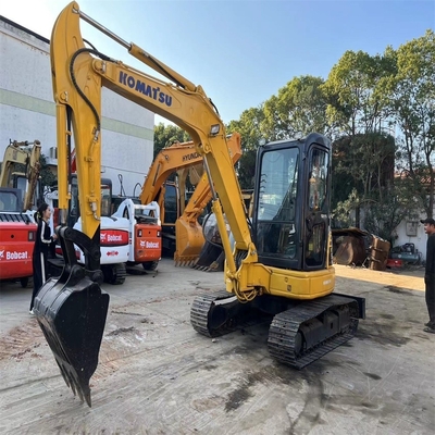 Avantages Haute efficacité de travail 0,3m3 Capacité de seau Excavateur Komatsu PC50 utilisé