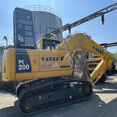 20000 kg de poids de la machine bien entretenue excavatrice Komatsu PC200 avec peinture d'origine