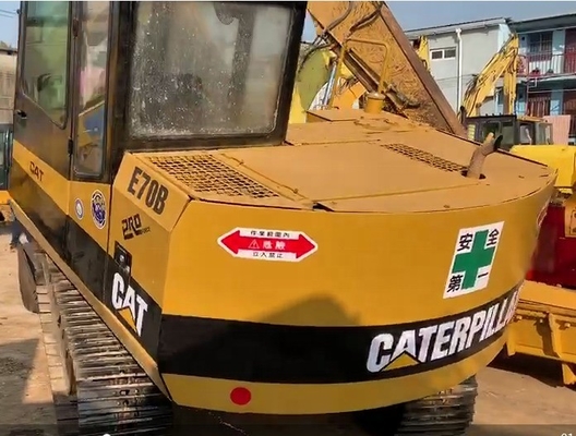 Cat E70B Excavateur à rouleaux avec cylindre hydraulique durable et longue durée de vie