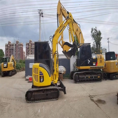 Excavateur d'occasion Komatsu PC50MR Japon Mini Excavateur de 5 tonnes en excellent état