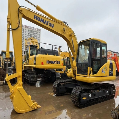 Grande excavatrice japonaise de 13 tonnes utilisée Komatsu PC130-7 avec poids de la machine 13000 KG