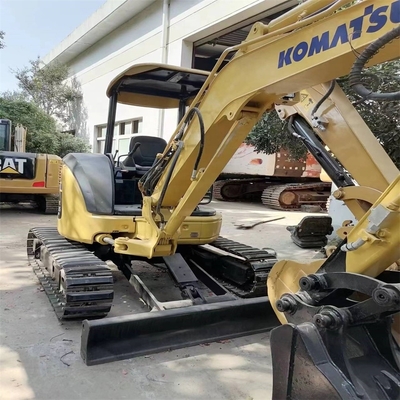 Couleur d'origine utilisée KOMATSU PC35 Excavateur à rampe multi-fonction 3500 KG de haute qualité