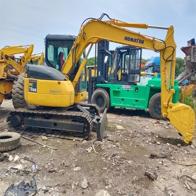Utilisé KOMATSU PC78US 7 Tonnes Petite excavatrice hydraulique en bon état