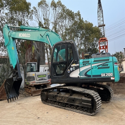 Équipement de construction à traçage par rampes Kobelco SK200-8 Excavatrice de 0 à 2000 heures de travail