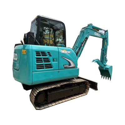 Kobelco SK60 Excavateur hydraulique de seconde main 6 tonnes avec moteur japonais d'origine