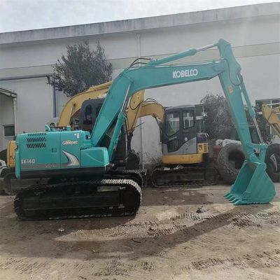 Couleur originale Kobelco SK140 Excavateur Kobelco Hydraulique Crawler Excavateurs d'occasion