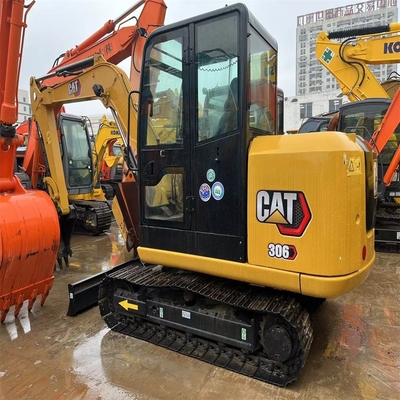 Autres mini-excavatrices utilisées CAT 306E Petites excavatrices hydrauliques pour machines de construction