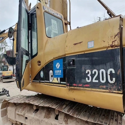Excellentes conditions de travail Excavatrice utilisée Caterpillar 320C avec moteur CAT original