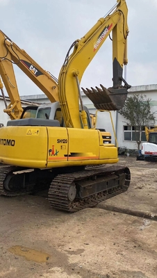 Excavateur hydraulique à rampe SH120 pour machines de construction