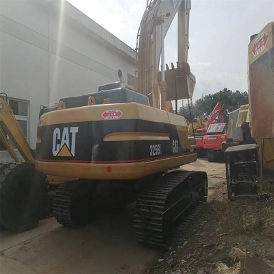 Excavateur à chenille japonais CAT 325BL, couleur originale en bon état