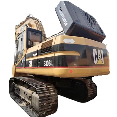 Excavateur hydraulique à rampe CAT 330BL utilisé 165kw Excavateur compact à rails à prix abordable
