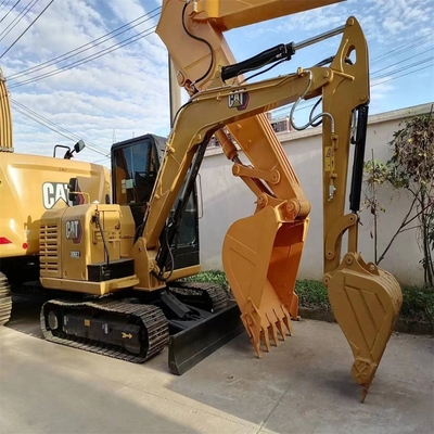 Excavatrice utilisée de petite taille de 6 tonnes CAT 306E2 Excavatrice hydraulique à chenille Poids de fonctionnement 6 tonnes