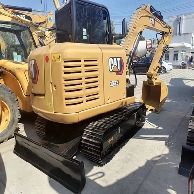 Excavatrice utilisée de petite taille de 6 tonnes CAT 306E2 Excavatrice hydraulique à chenille Poids de fonctionnement 6 tonnes