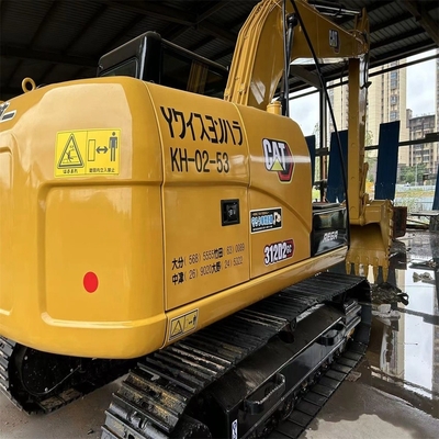 12 tonnes de couleur d'origine Utilisée Caterpillar 312D2GC Excavator pour la construction lourde