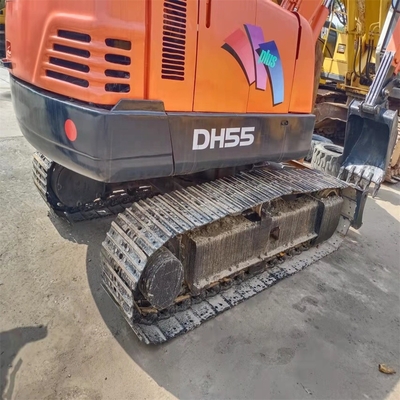 Excavateur à rouleaux de seconde main Doosan DH55 40KW Excavateur hydraulique utilisé pour Sal
