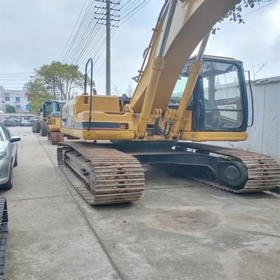 Excavatrice CAT 320B d'occasion à prix abordable avec moteur CAT d'origine et peu de temps de travail
