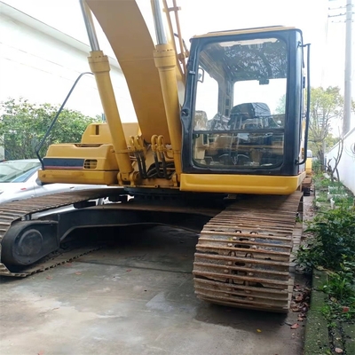 Excavatrice CAT 320B d'occasion à prix abordable avec moteur CAT d'origine et peu de temps de travail