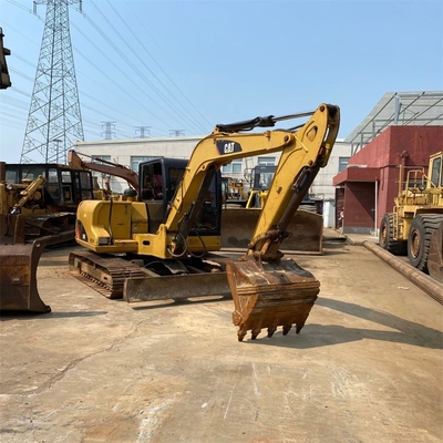 CAT 306 Excavateur à roues de roulement d'occasion Mini-excavateur avec moteur d'occasion