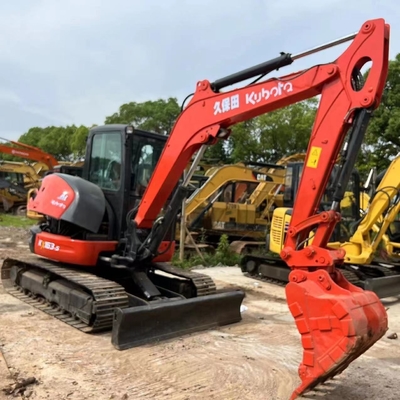 Japon Original KUBOTA KX163 Mini Excavator 6ton Crawler Construction Machine est en stock
