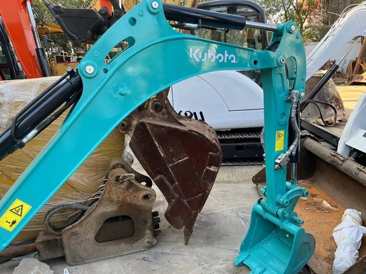 Avantages Temps de travail réduit KUBOTA U15 mini excavatrice utilisée rampant excavateur hydraulique