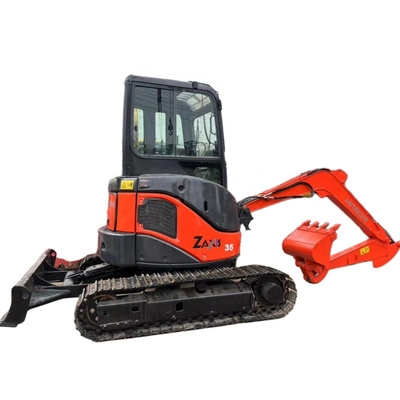 Capacité du seau 0,15m3 Hitachi Excavator ZX35 Digger utilisé en excellent état