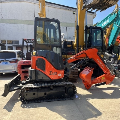 Capacité du seau 0,15m3 Hitachi Excavator ZX35 Digger utilisé en excellent état