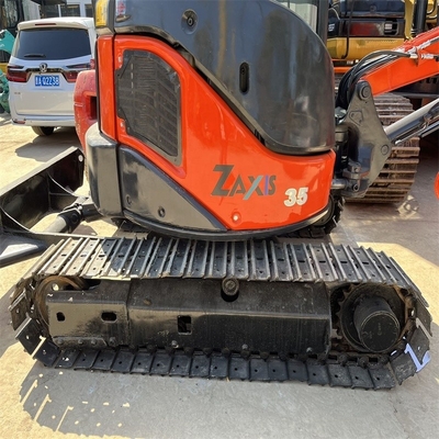 Capacité du seau 0,15m3 Hitachi Excavator ZX35 Digger utilisé en excellent état