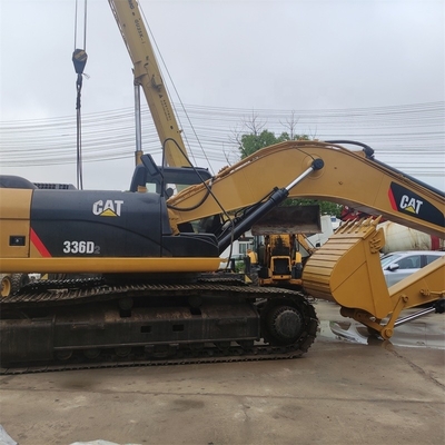 Excavateur Cat 336D2 d'occasion avec moteur japonais d'origine et capacité de seau de 2,12 m3