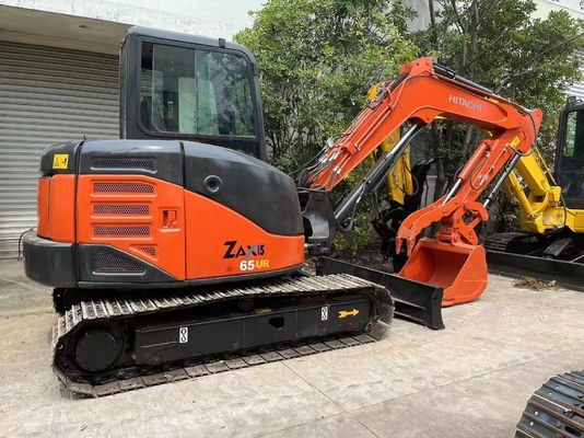 Hitachi ZX65 Mini Crawler Excavator en bon état avec moteur japonais d'origine