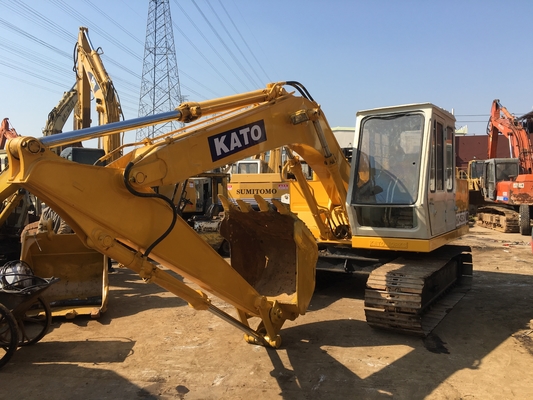 Excavateur hydraulique KATO HD-450 avec couleur originale et machines de construction