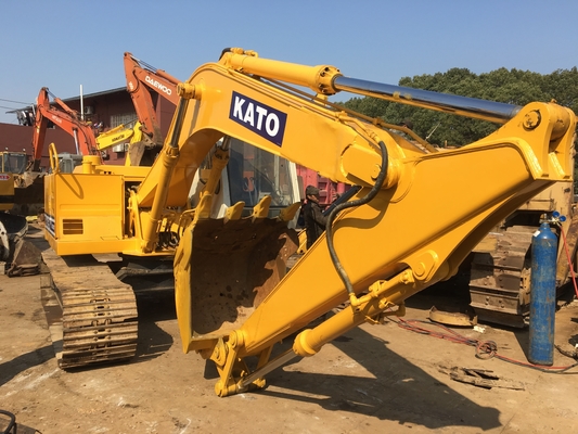Excavateur hydraulique KATO HD-450 avec couleur originale et machines de construction