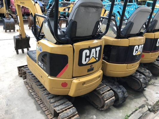 1600 KG Mini équipement utilisé Caterpillar Excavator CAT 301.5CR en excellent état