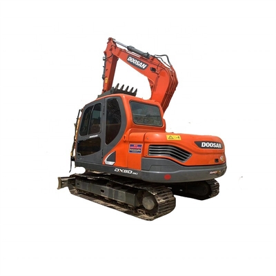 Excavateur Doosan DX80-9C Excavateur d'occasion avec moteur bien entretenu