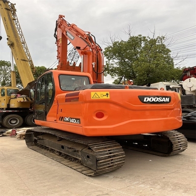 Corée Excavatrice utilisée Doosan Crawler DX140-9 Excavatrice moyenne de 14 tonnes avec couleur originale