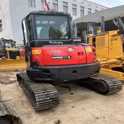 90% d'origine japonaise, excavateur Kubota d'occasion, excavateur KX163 en bon état.