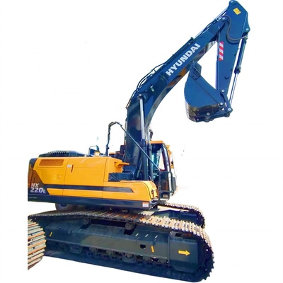 Excavateur de 22 tonnes utilisé HX220 L Excavateur hydraulique à rampe 125KW