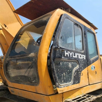 Excavateur Hyundai 210-5 de seconde main de 20 tonnes avec 110 kW de puissance et autre soupape hydraulique