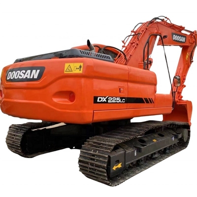 Faible temps de travail 0-2000 Excavateur Doosan DX225LC utilisé pour votre entreprise de construction