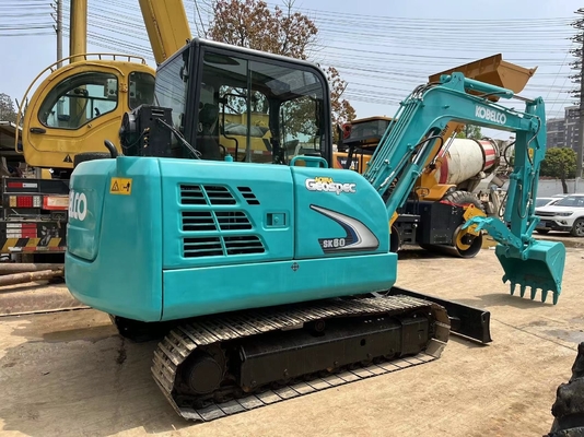 6TON Kobelco SK60 excavateur de seconde main hydraulique creuseur creuseur en excellent état
