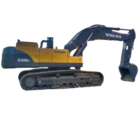 Excavateur VOLVO EC360B 36TON d'occasion avec peu d'heures de travail et bien entretenu