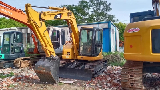 Catégorie 308C Excavateur Excavateur hydraulique de construction d'occasion pour un poids de machine de 8000 kg