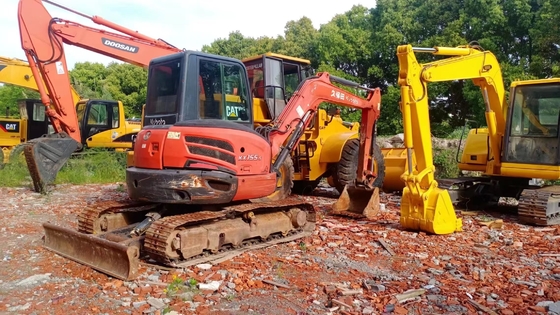 Excavateur à rouleaux de 5 tonnes Japon Kubota KX155-5 Excavateurs usagés pour vos besoins commerciaux