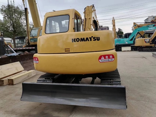 Excavateur à chenilles Komatsu PC60 importé du Japon avec moteur d'origine et temps de travail réduit
