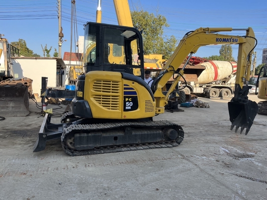 Avantages Temps de travail réduit Japon Original Komatsu PC50 Creuseuse pour la construction de routes
